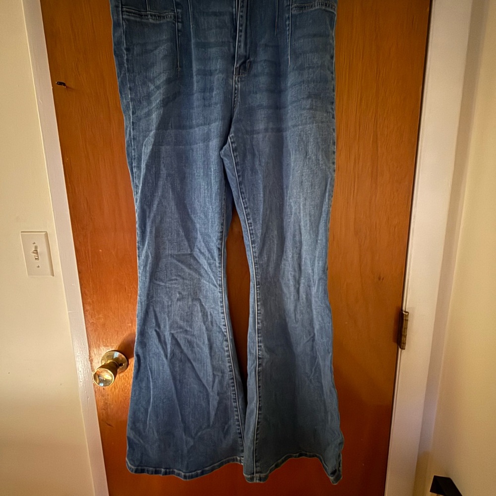 Altar'd State Blue Flare Jeans
